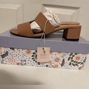 Brand New Sophia Milano Leather Sandals